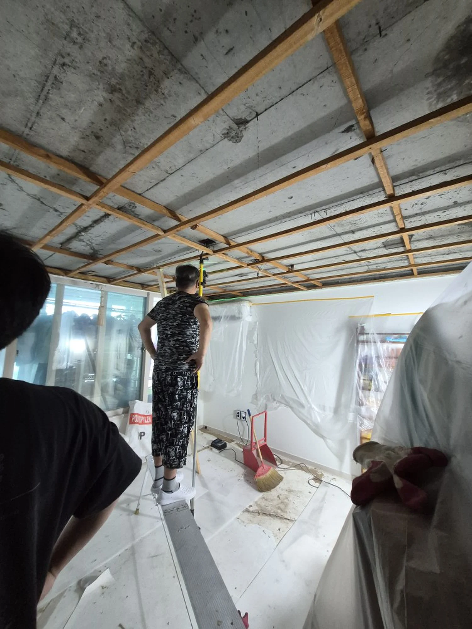 인천 서구 한국아파트 벽지도배 현장 사진